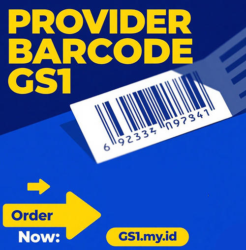 Ilustrasi Barcode GS1 Resmi